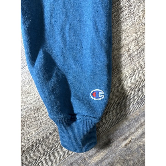 Champion Authentic Activewear Vintage Teal Mens XL Saeatshirt - Picture 3 of 8